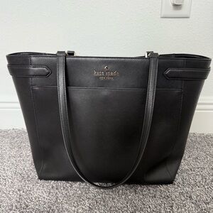 Kate Spade Black Laptop Tote Bag